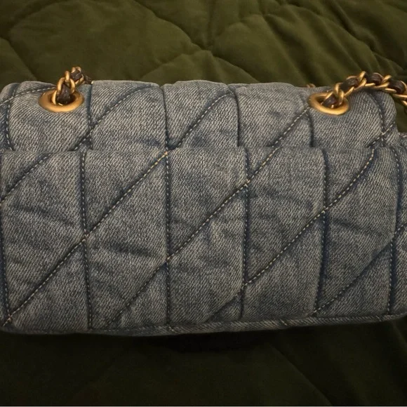 Coach Quilted Denim Tabby 20 Bag - Picture 7 of 13